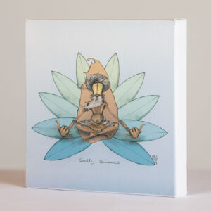 Lotus Mandala - Box Frame
