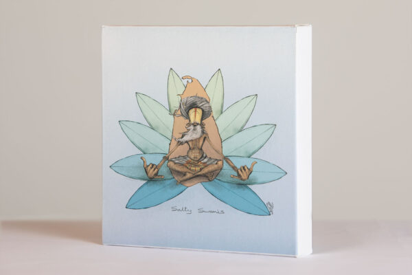 Lotus Mandala - Box Frame