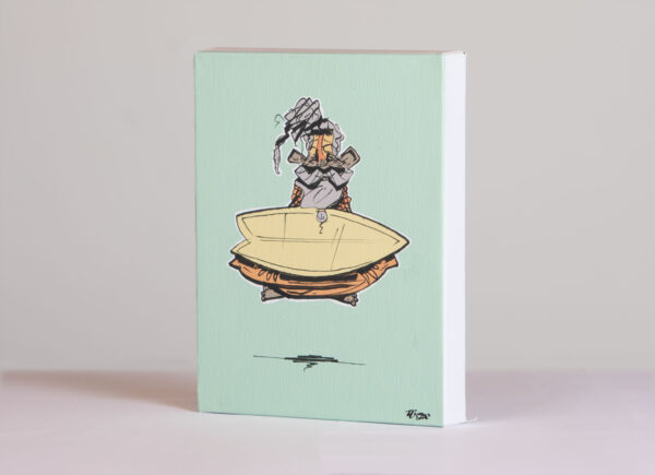 Floating Swami - Box Frame