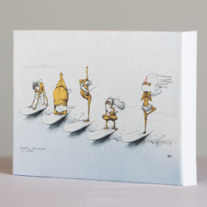 Party Wave Babas - Box Frame