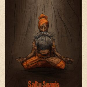 Meditating Tree - Poster