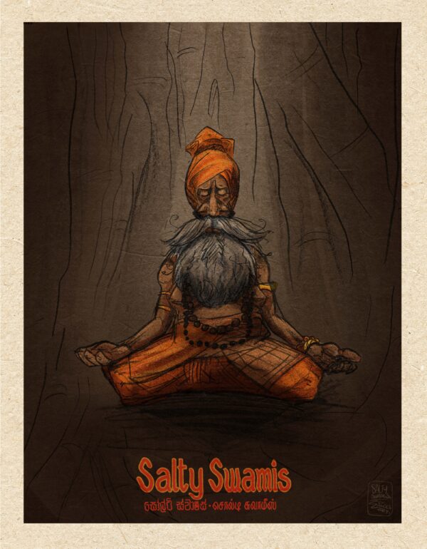 Meditating Tree - Poster