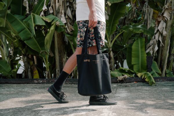 Mika - Artist Series - Lankan Tote - Black - Image 2