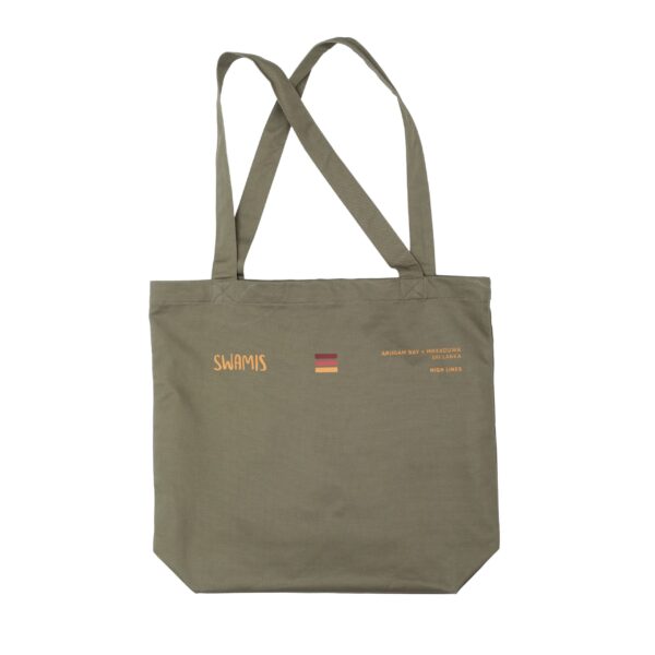 Mika - Artist Series - Lankan Tote - Khaki Green