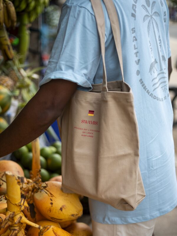 Mika - Artist Series - Lankan Tote - Beige - Image 4