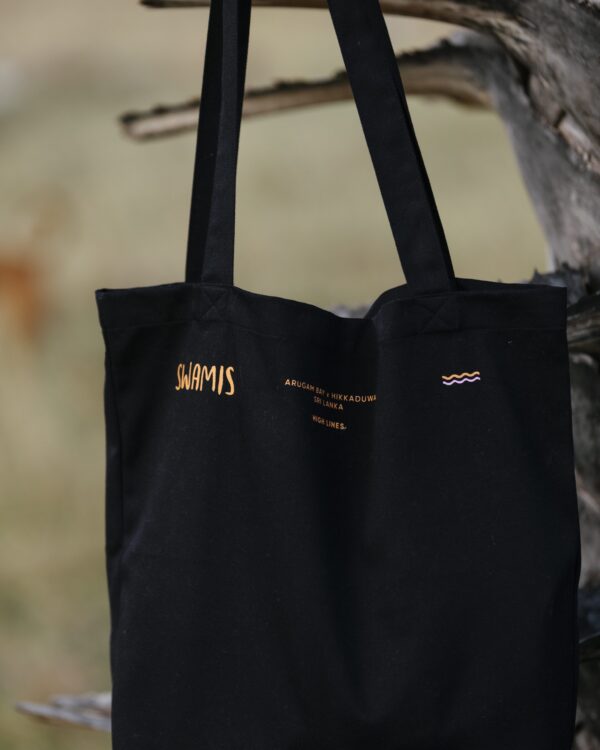 Mika - Artist Series - Lankan Tote - Black - Image 4