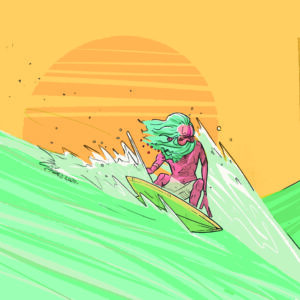 Sunset Swami - Poster