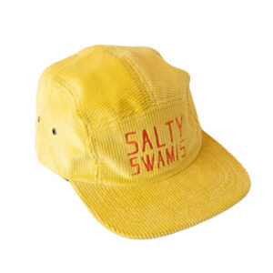 Salty Swamis . 5 Panel Cap . Yellow