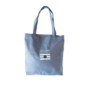 Swami Smear . Ocean Tote . Slate Blue