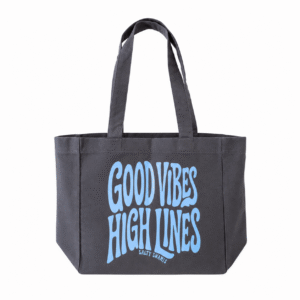 Good Vibes High Lines . A'bay Tote . Navy Blue
