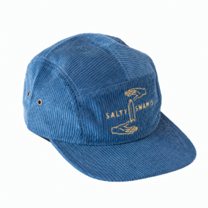 Mika's Hands . 5 Panel Cap . Dark Blue