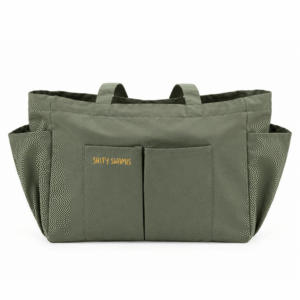 Beach Bag . Khaki Green