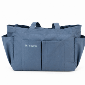 Beach Bag . Slate Blue